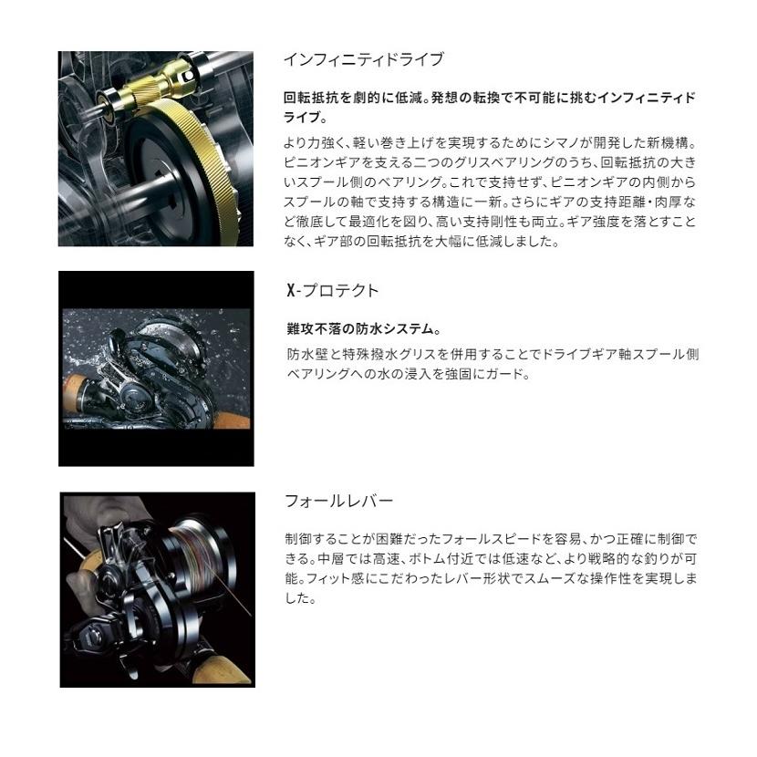 シマノ（SHIMANO） 23 オシアコンクエスト 201HG / ベイトリール 左巻