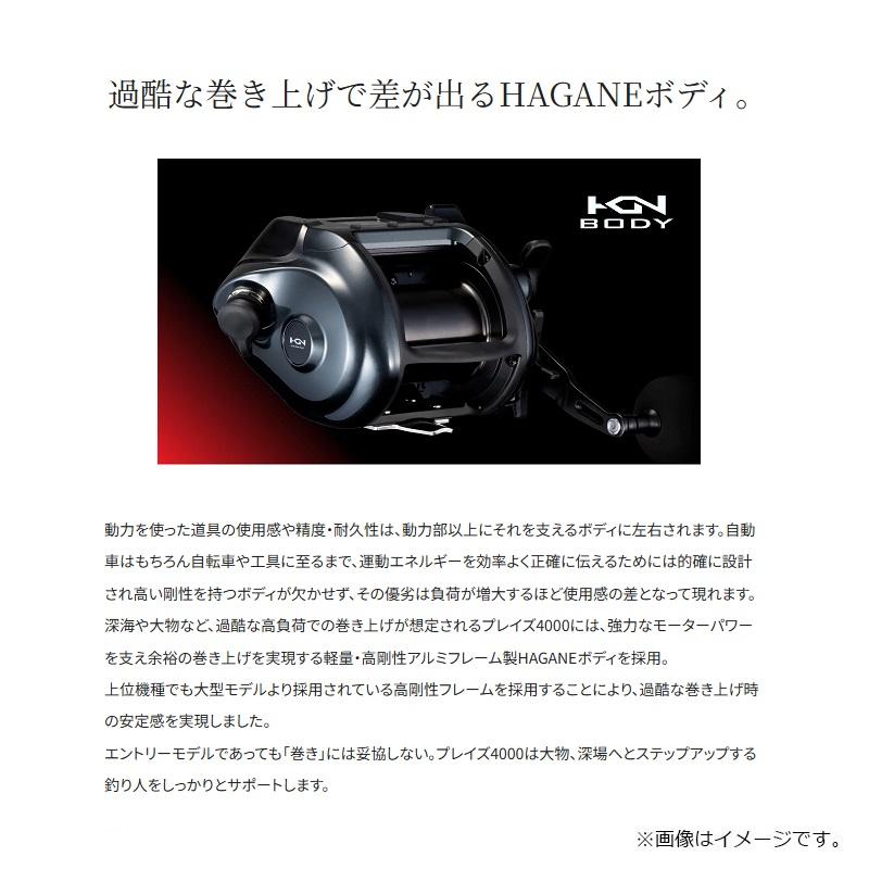 シマノ（SHIMANO） 24プレイズ 4000 / 船 電動 リール 右巻 : 釣具の