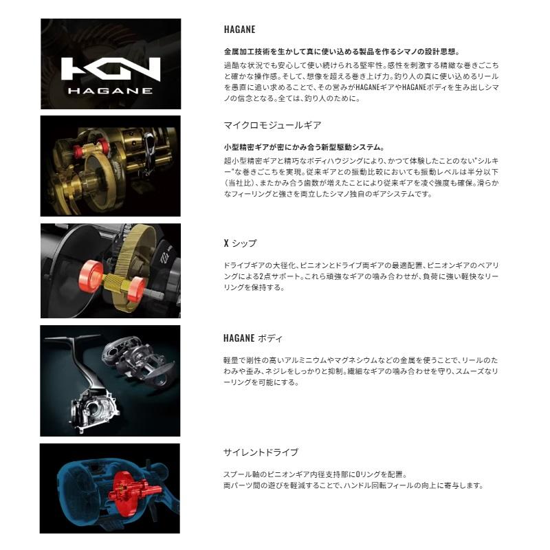 シマノ（SHIMANO） 25アンタレス 101MG LEFT / ベイト リール 左巻