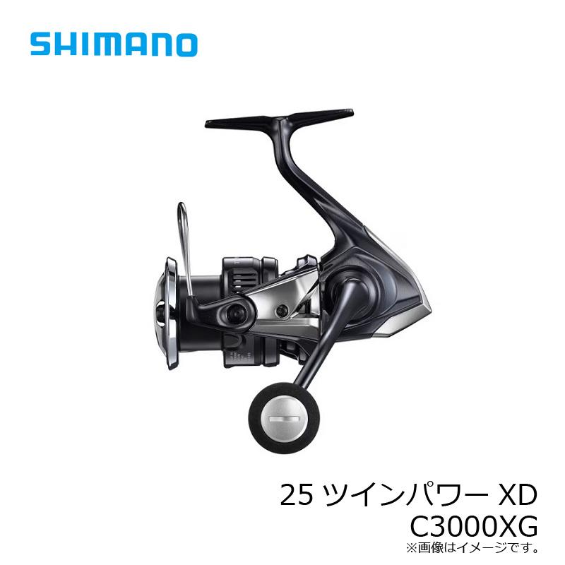 シマノ シマノ 25ツインパワーXD C3000XG / スピニング リール : 釣具