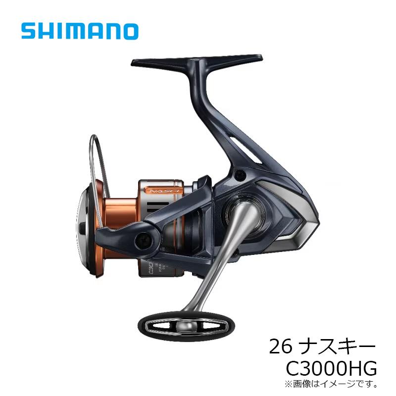 シマノ 26ナスキー C3000HG / スピニング リールの画像