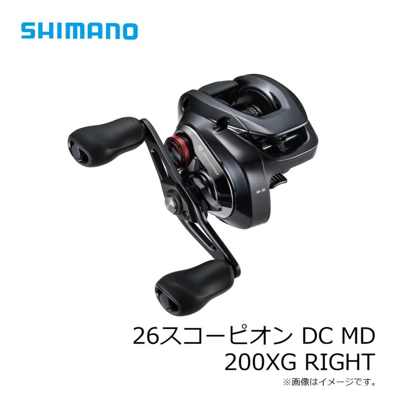 シマノ（SHIMANO） 26スコーピオン DC MD 200XG RIGHT / ベイト リール