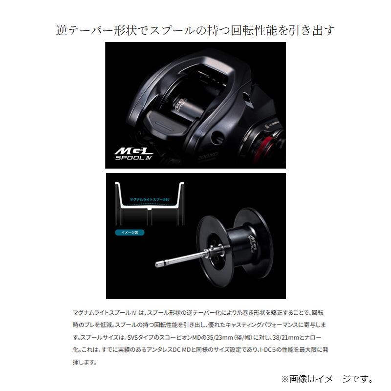 シマノ（SHIMANO） 26スコーピオンDCMD201XG / ベイト リール 左巻