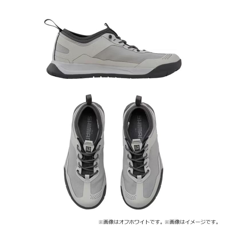 シマノ FS-030X ボートゲーム ドライデッキシューズ 27.0cm グレーの画像