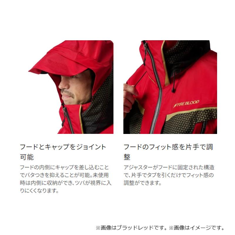 シマノ NEXUS DSタフレインスーツ ファイアブラッド 磯釣り ウェア