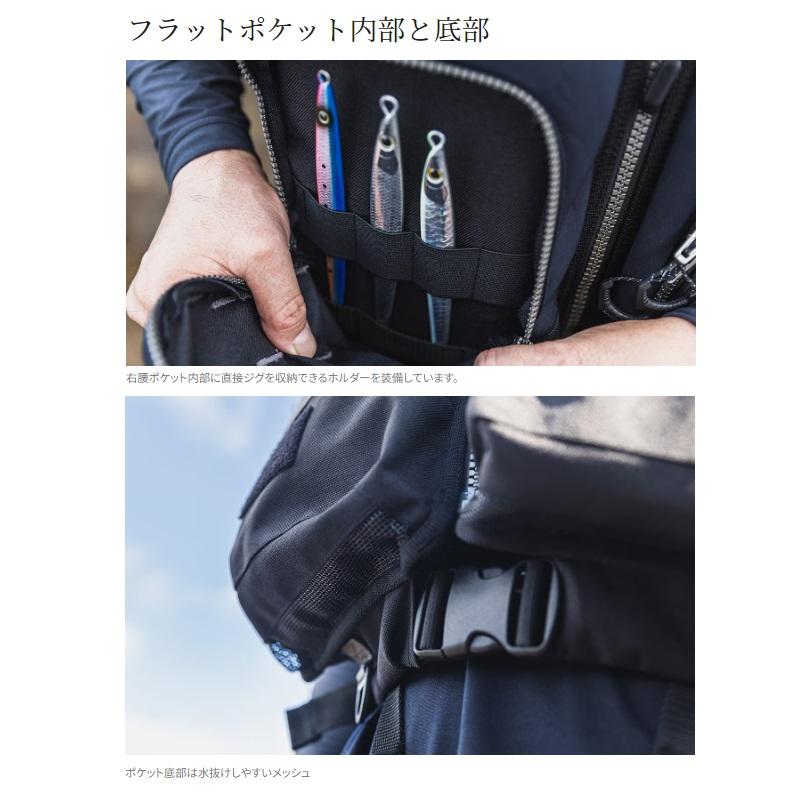 シマノ（SHIMANO） VF-229X ロックショアタフベスト ブラック フリー