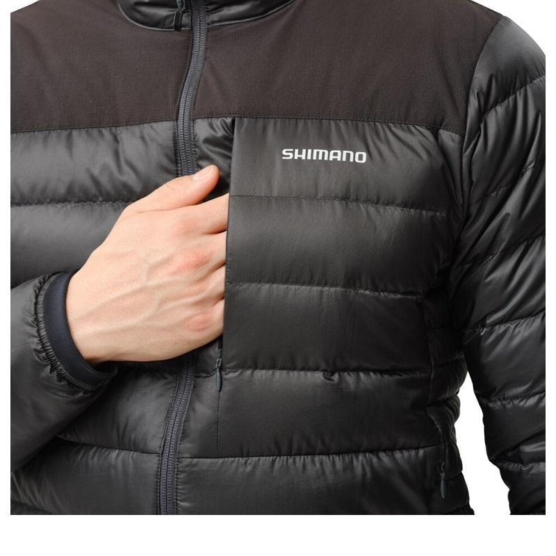 シマノ シマノ WJ-012X テックダウン ジャケット L ブラック : 釣具の