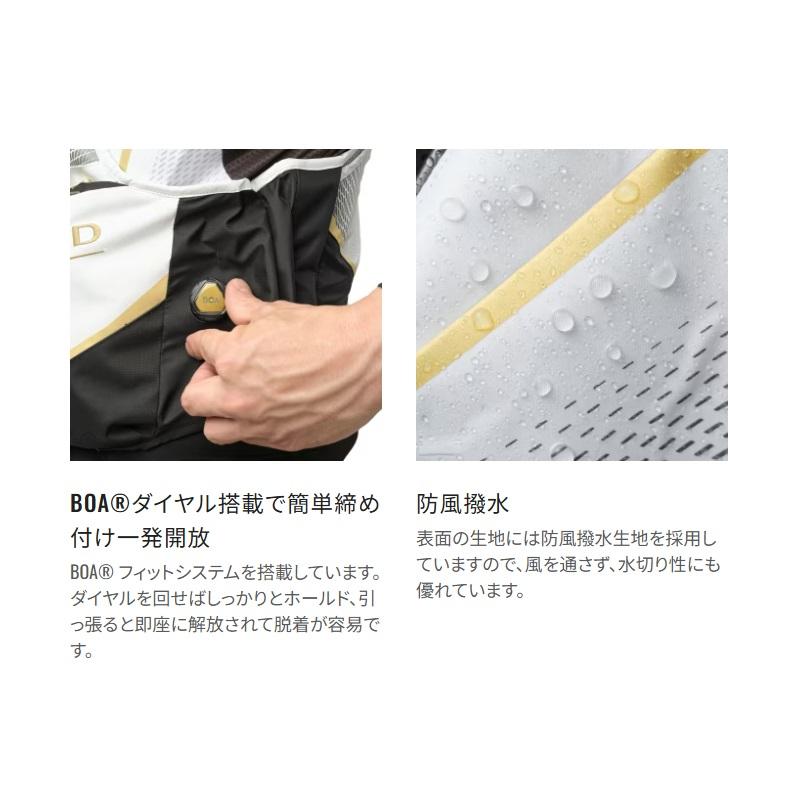 シマノ（SHIMANO） VE-560Y リミテッ ドプロ2WAYベスト 2XL ブラック