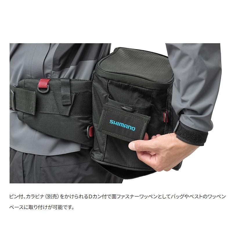 シマノ（SHIMANO） BP-053Y ダストポーチ(ピンタイプ) M トラウト