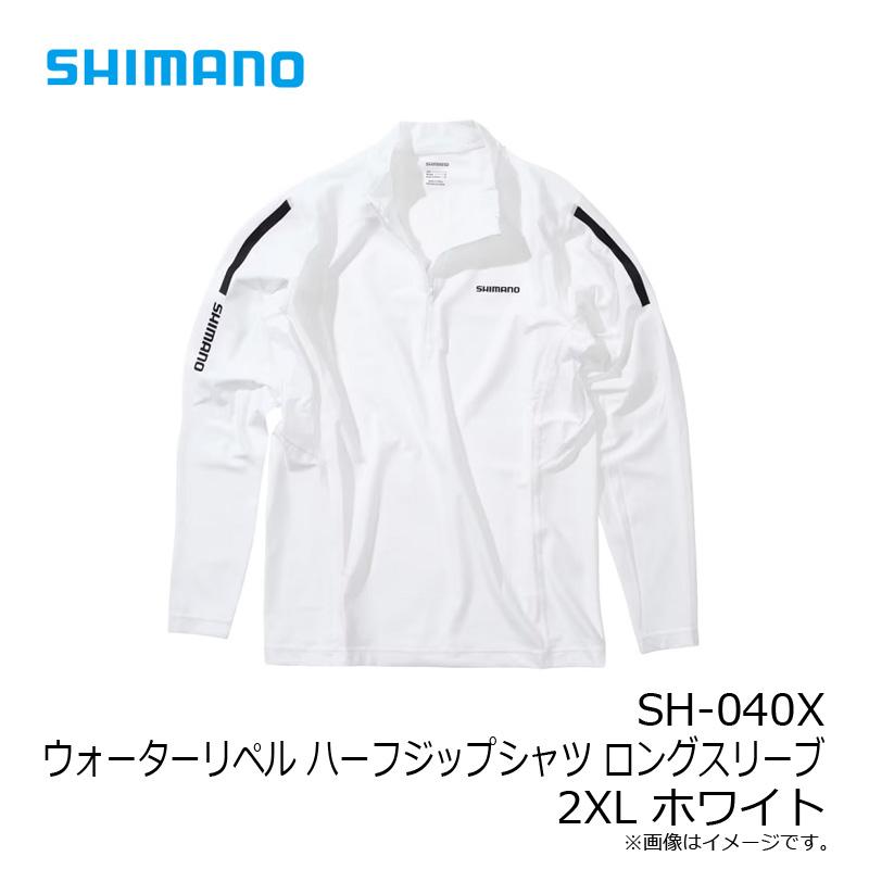 シマノ シマノ SH-040X ウォーターリペル ハーフジップシャツ ロング
