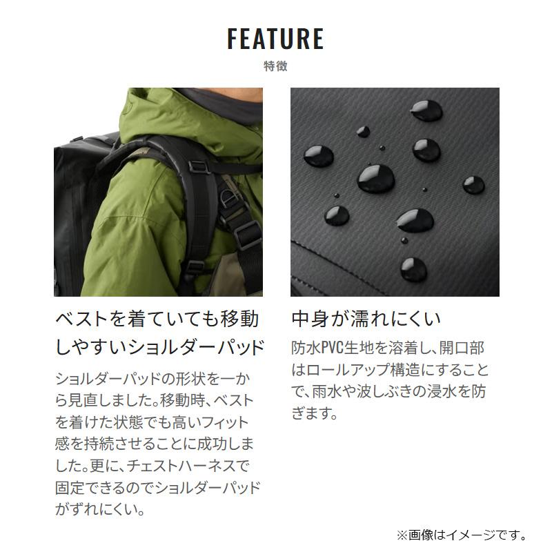 シマノ（SHIMANO） BD-201Y アングラーズドライバックパック M グレー