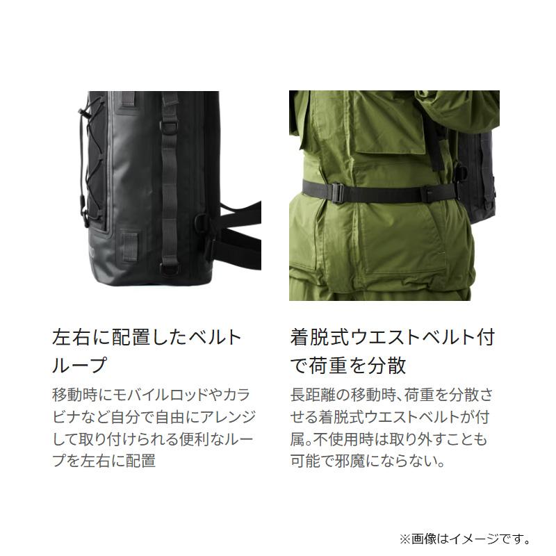 シマノ　BD-201Y アングラーズドライバックパック M グレー_4