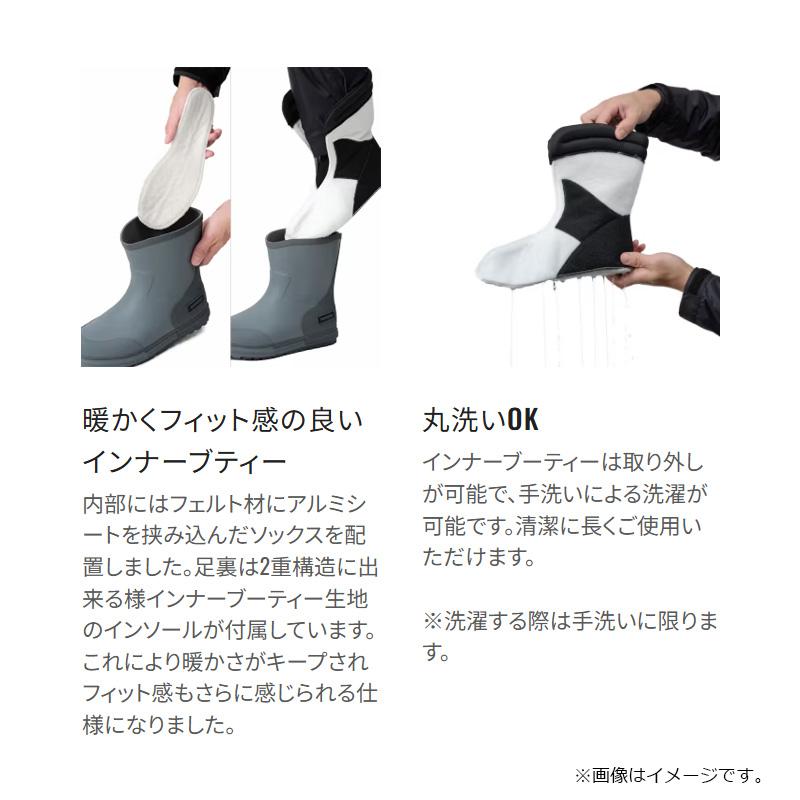 シマノ　FB-370Y スーパーサーマルデッキブーツ L ネイビー【防寒ブーツ　釣り】_4