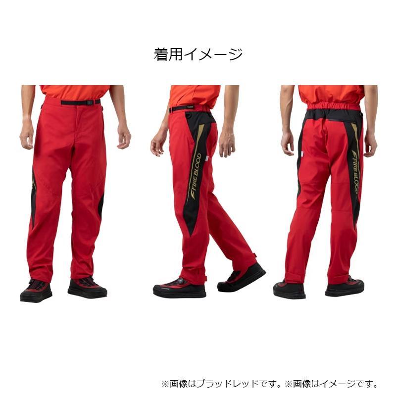 シマノ WP-180Z リミテッドプロ ウィンドストッパー パンツ XL ブラッドレッドの画像