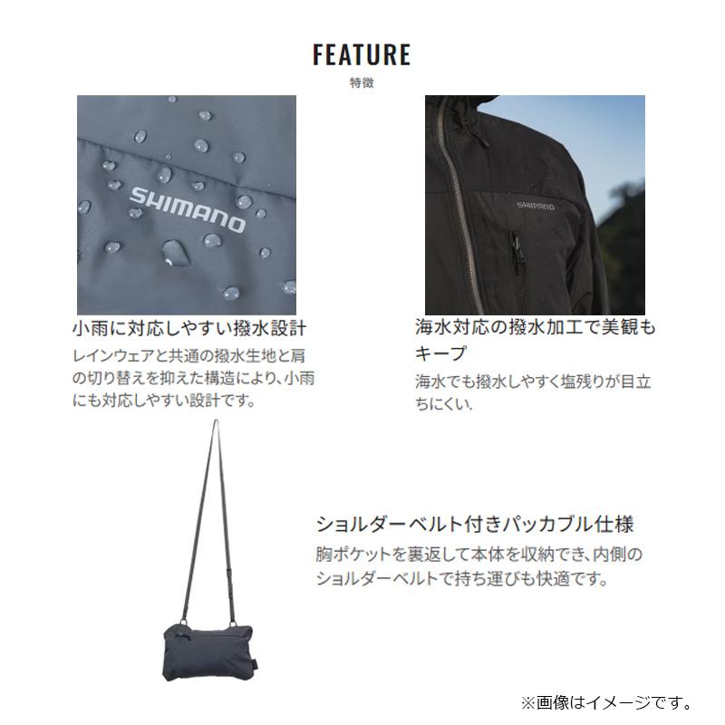 シマノ（SHIMANO） WJ-080Z バリアジャケット L ブラック : 釣具のFTO