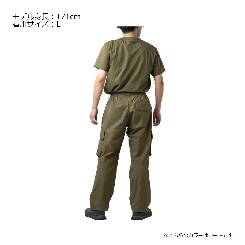 シマノ　RA-024Z ESレインパンツ 03 M ブラック