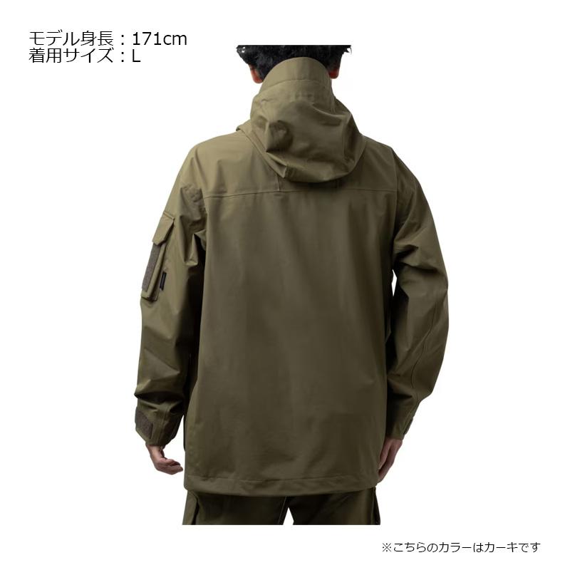 シマノ（SHIMANO） RA-023Z ESレインジャケット 03 XL ブラック : 釣具