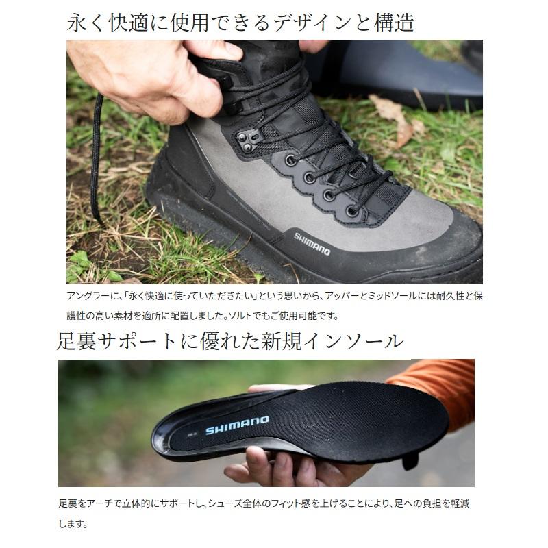 k*9様 シマノ27センチ ウェーディングシューズのセット フィッシング k
