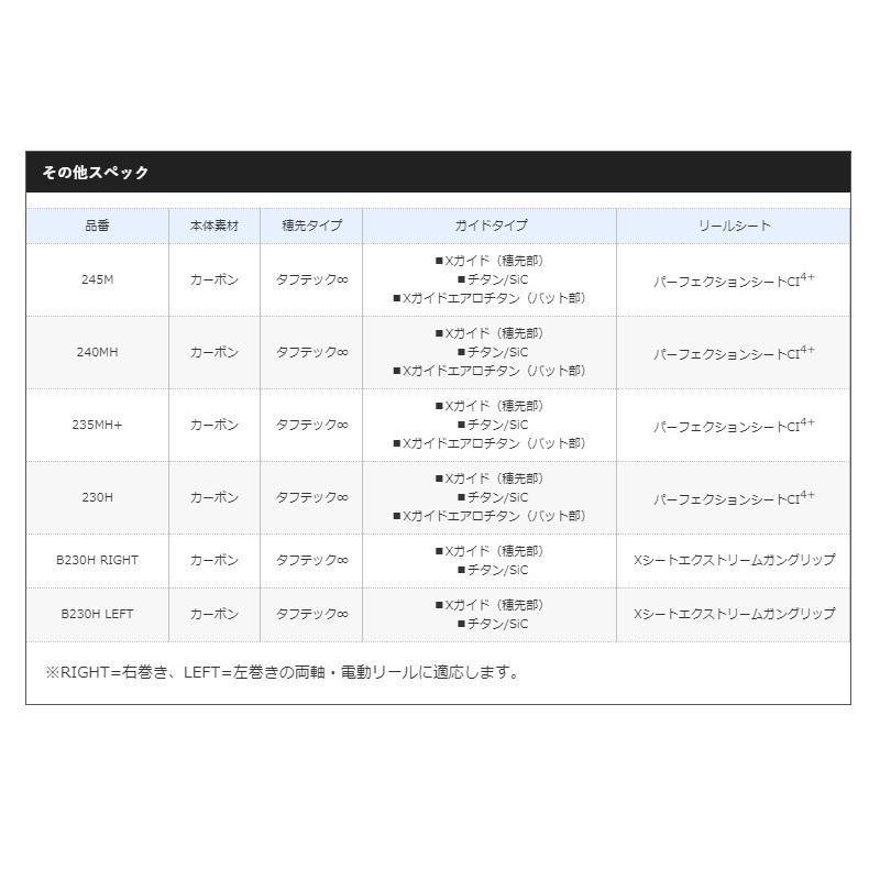 期間セール ！ シマノ　エンゲツ エクスチューン 一つテンヤマダイ B230H RIGHT　/ 炎月 ひとつテンヤ 真鯛 船竿 ベイトモデル 右巻き用 【K7203295136】(26268円)
