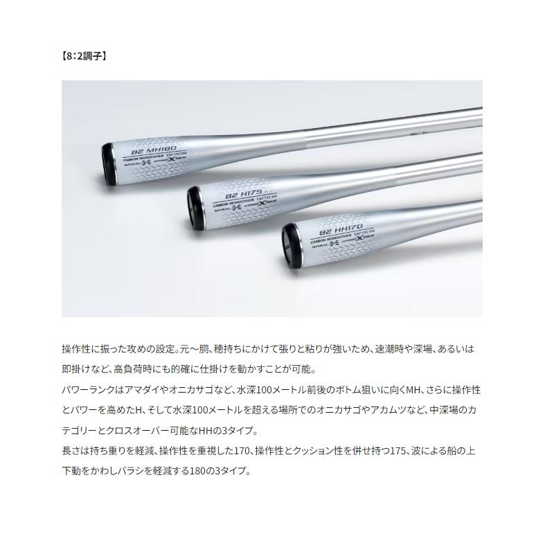 シマノ　ライトゲームXR82 HH170 8:2調子 シマノ（SHIMANO） ライトゲームXR 82HH170 / 船 竿 : 釣具のFTO