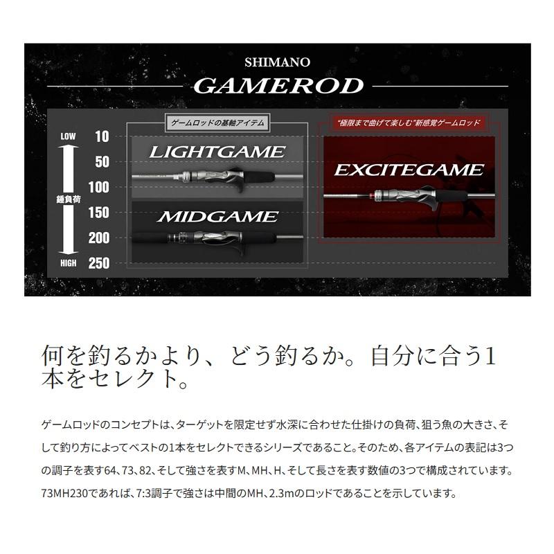 シマノ（SHIMANO） 26ライトゲームBB 73MH195 / 船 竿 : 釣具のFTO