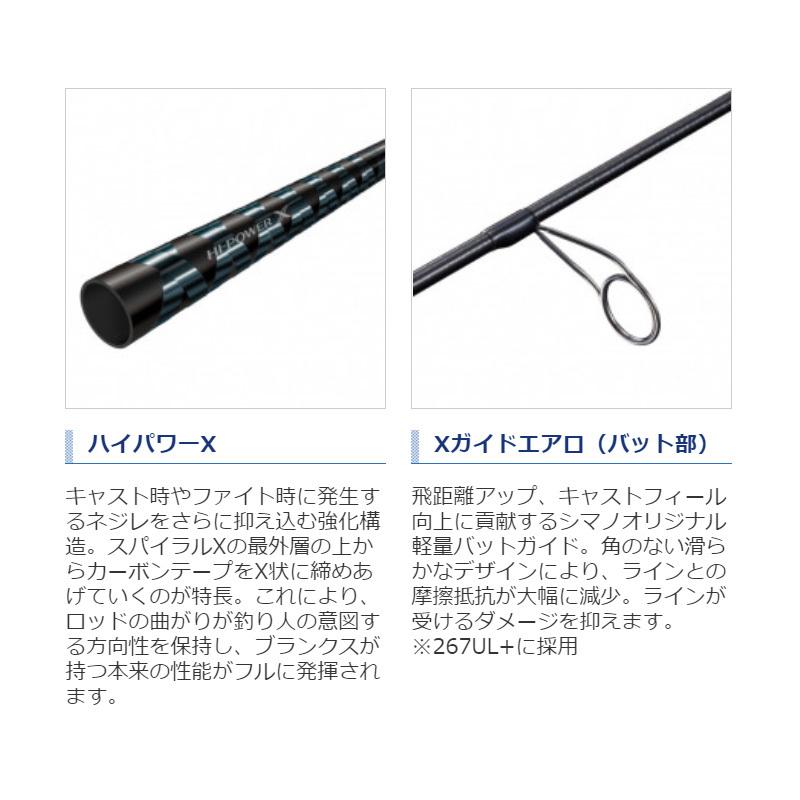 シマノ（SHIMANO） 21 ポイズングロリアス 165XH-SB / バスベイト