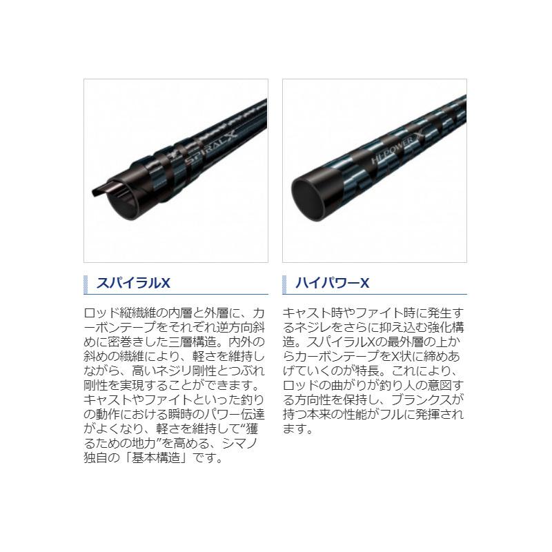 シマノ（SHIMANO） 21 ディアルーナ BS S73M+ / ボートシーバス ロッド