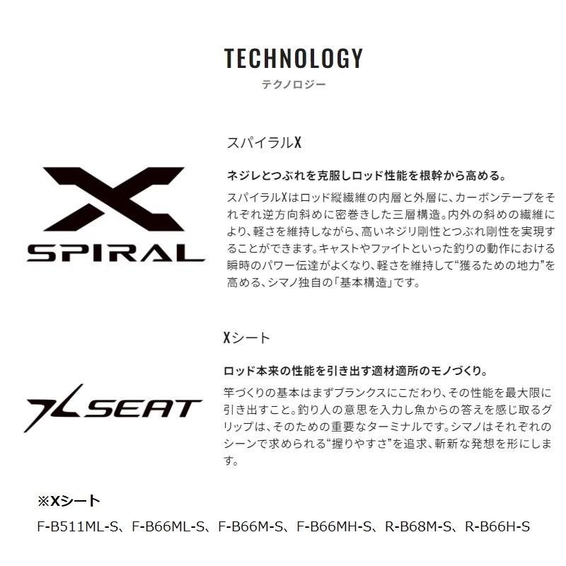 シマノ（SHIMANO） 24セフィアSS メタルスッテ R-B66HS / オモリグ