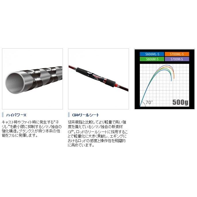 通販在庫あ シマノ 釣具のfto 通販 Paypayモール セフィアss ティップエギング S700m S