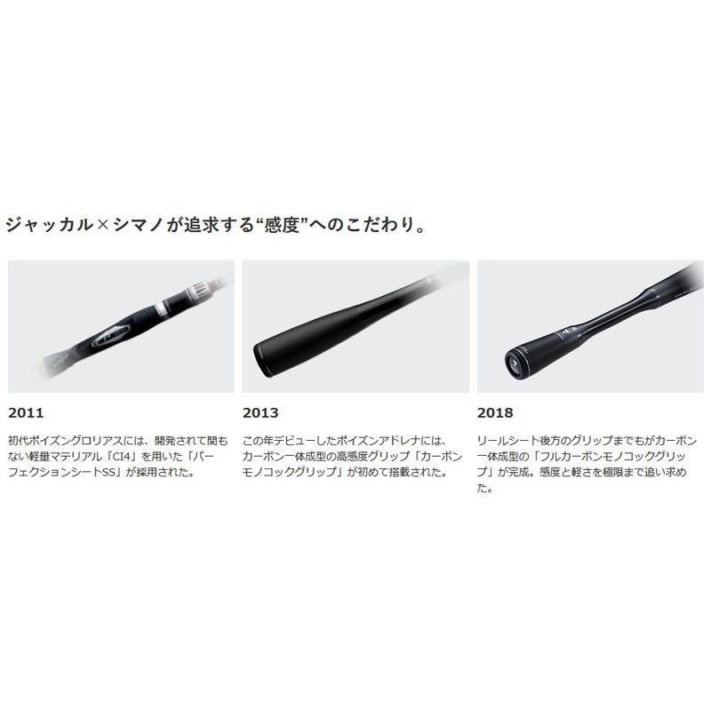 シマノ（SHIMANO） 18ポイズンアドレナ 166ML2 : 釣具のFTO - 通販
