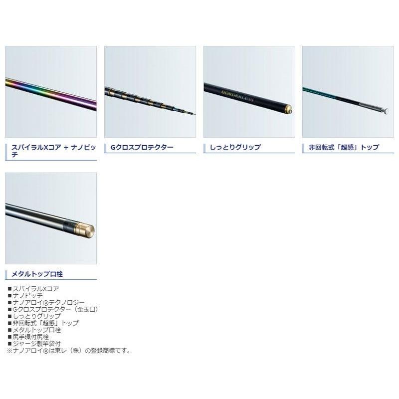 シマノ（SHIMANO） ボ−ダレス リミテッド GL P720-T / のべ竿 大物