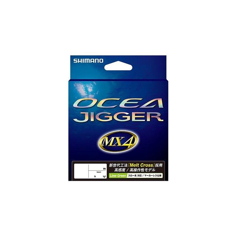 シマノ Ocea Jigger Mx4 Pe オシアジガー Mx4 Pe Pl O74p ライムグリーン 0 6号 300m Peライン スロージギング 釣具のfto 通販 Yahoo ショッピング