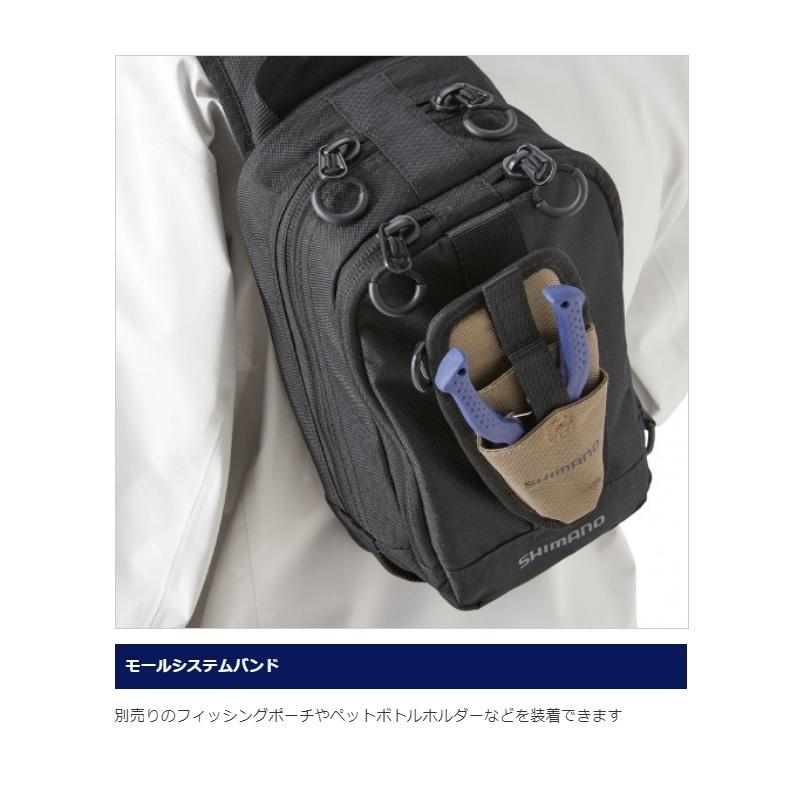 シマノ　BS-025T スリング ショルダーバッグ カーキ M【在庫限り特価】｜yfto｜07