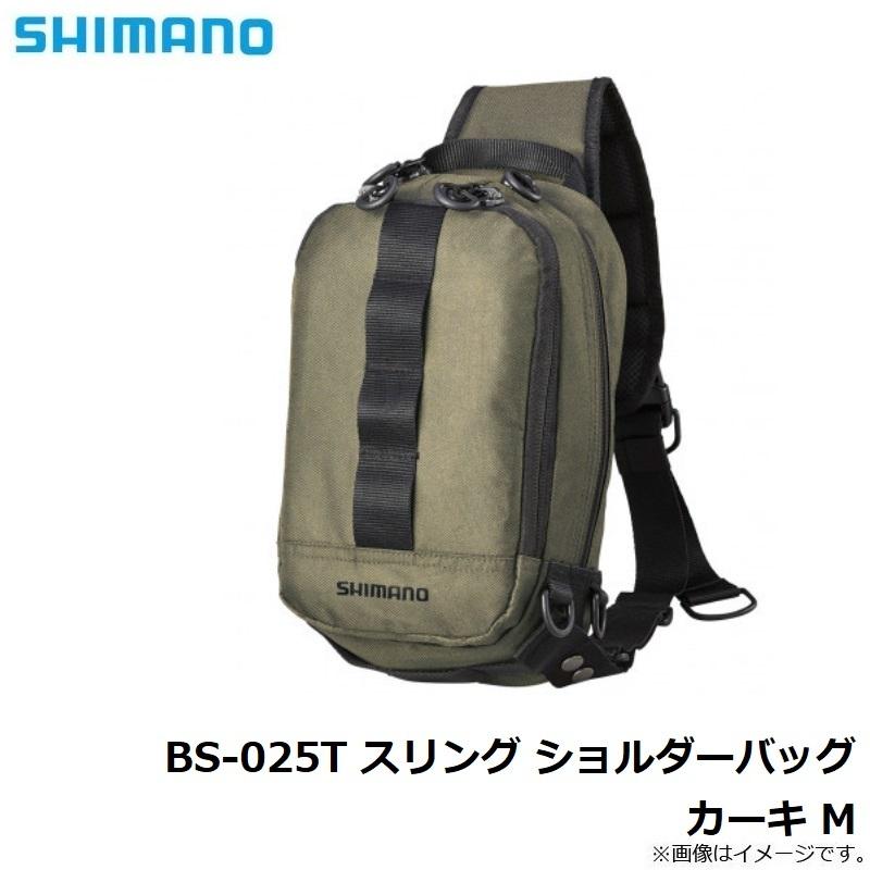 シマノ　BS-025T スリング ショルダーバッグ カーキ M【在庫限り特価】｜yfto｜10