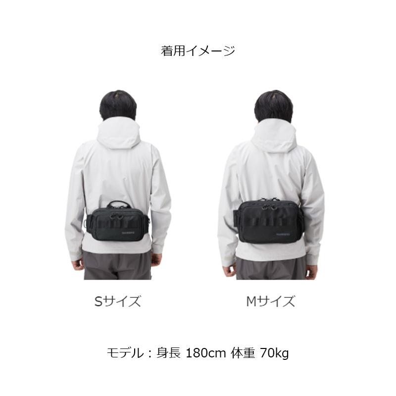 シマノ BW-021T ヒップバッグ ブラック S|yfto|03