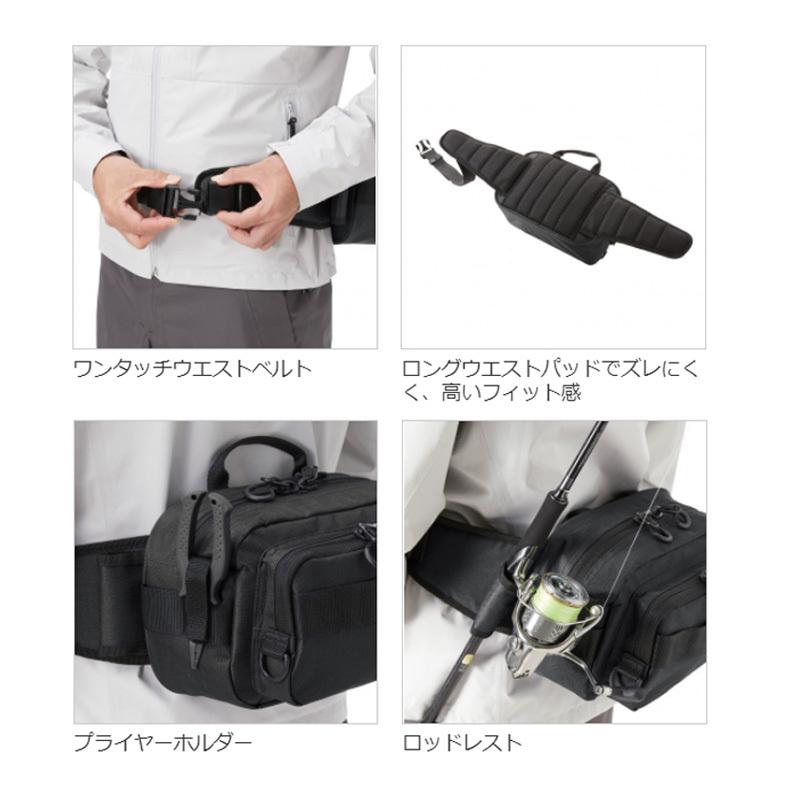シマノ BW-021T ヒップバッグ ブラック S|yfto|04