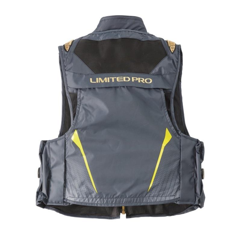 シマノ　VE-011S 2WAYベスト・LIMITED PRO イエロー M 