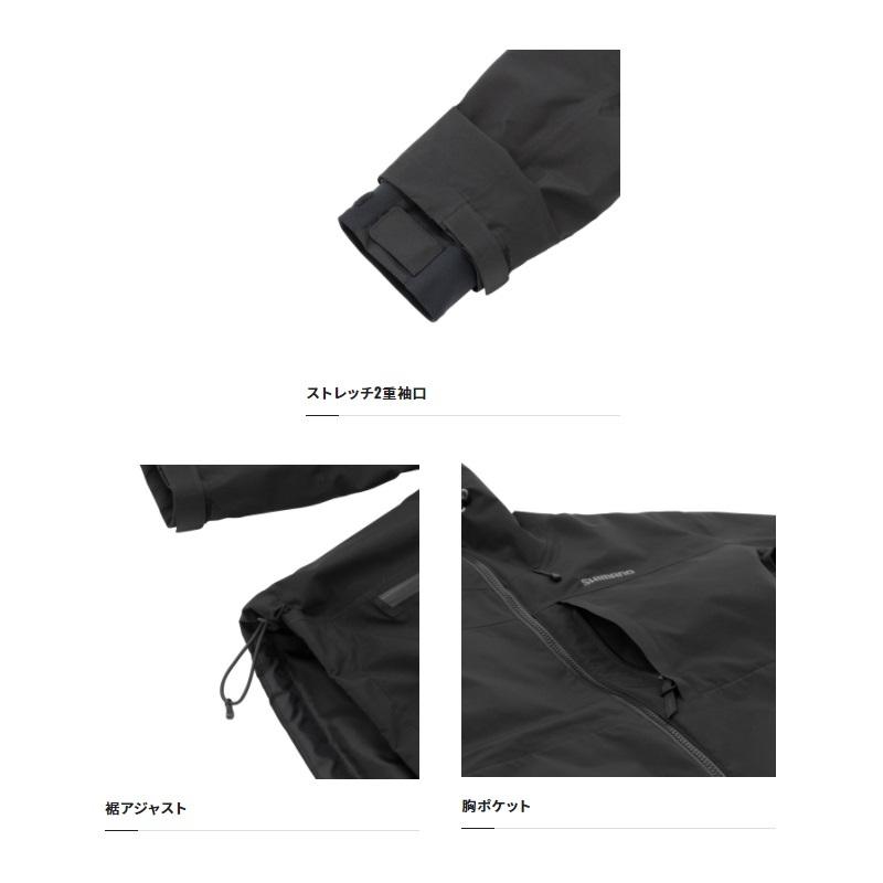 シマノ（SHIMANO） RB-01JU ゴアテックス ウォームレインジャケット L