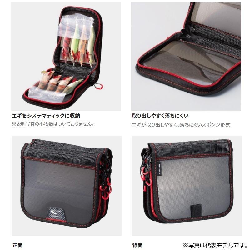 シマノセフィア　ティップラン用エギケースとエギ、シンカーのセット シマノ（SHIMANO） セフィア エギホルダー R スモークグレー : 釣具の