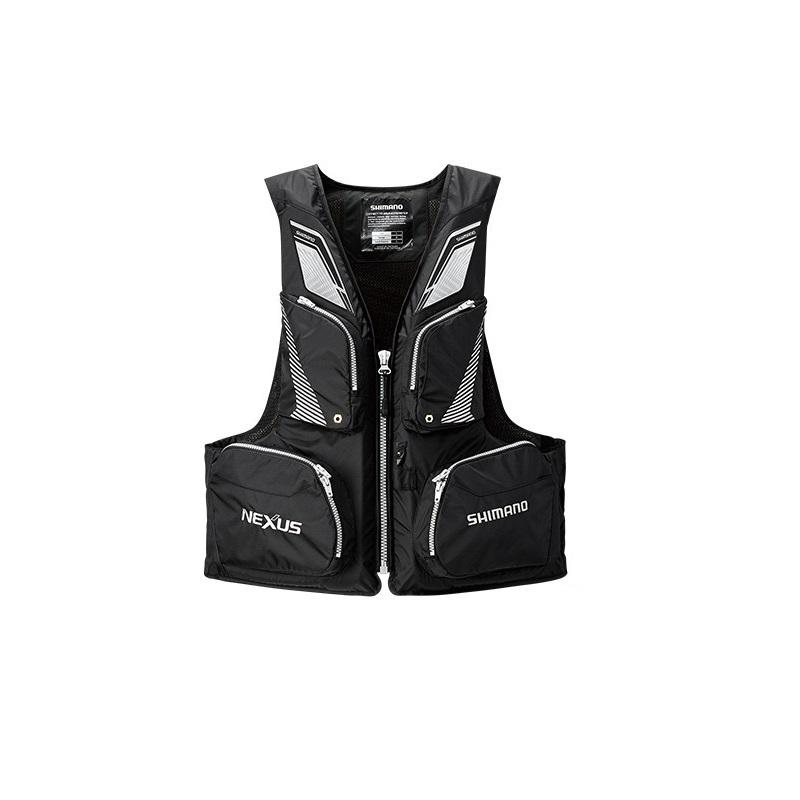 シマノ　VF-142Q NEXUS フローティングベスト ブラック 2XL