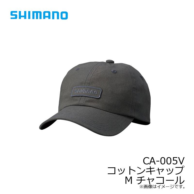 シマノ　CA-005V コットンキャップ M チャコール｜yfto｜03