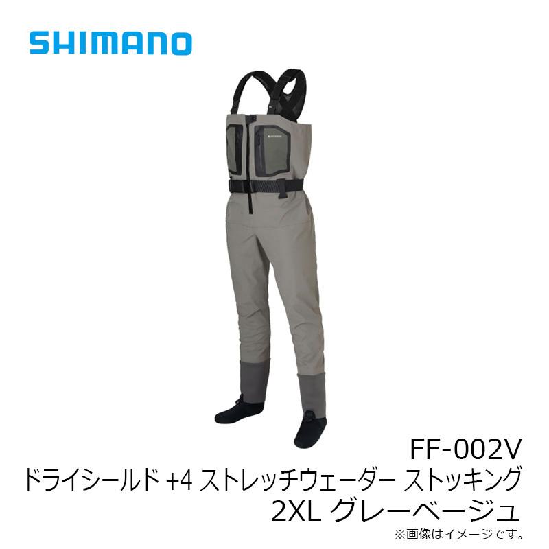 シマノ シマノ FF-002V ドライシールド+4 ストレッチウェーダー 