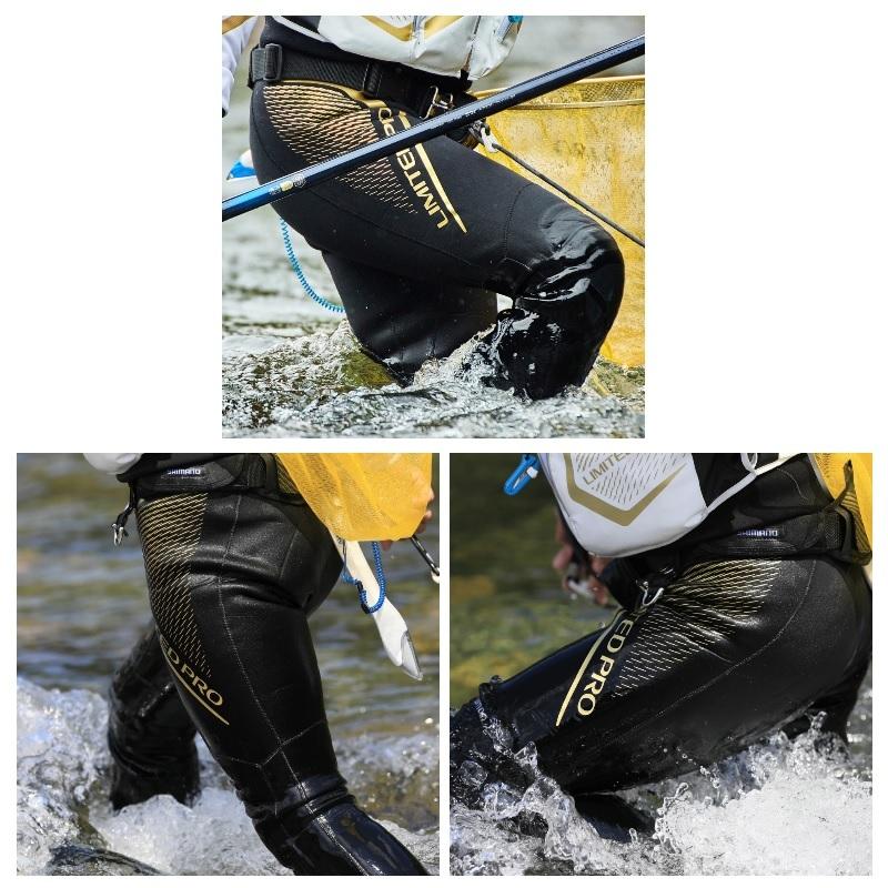 がまかつ ドライアンダー ( 3mm厚 ) GM5824 ブラック LX ( 2024