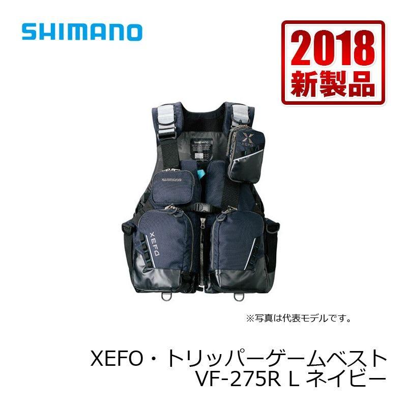 シマノ シマノ VF-275R XEFO・トリッパーゲームベスト ネイビー L 