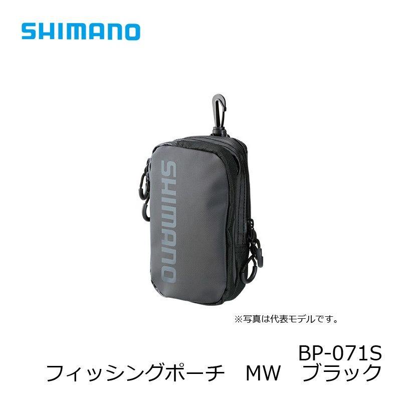 シマノ（SHIMANO） BP-071S フィッシングポーチ ブラック MW / 釣り