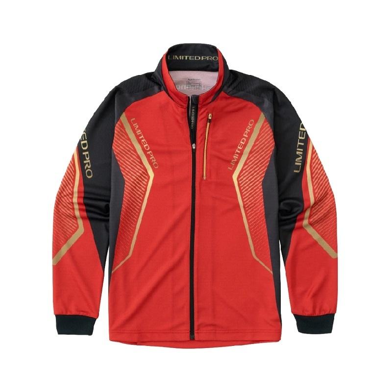 新品　シマノ リミテッドプロフルジップシャツ SH-107V シマノ SH-107V リミテッドプロ フルジップ シャツ M ブラック の釣具