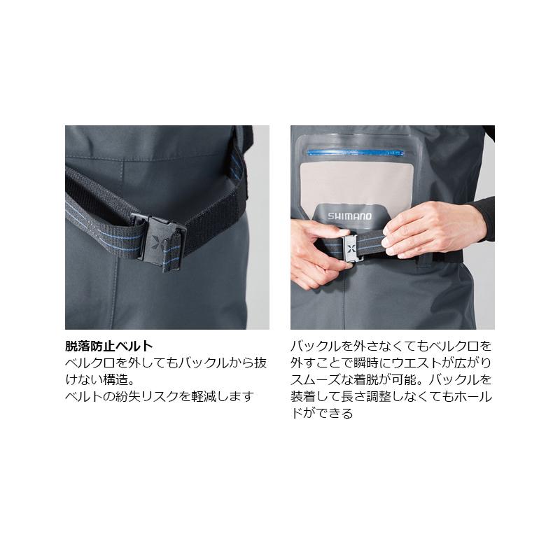 完動品 シマノ　FF-217S XEFO・アクトストッキングウェーダー LL リアルブラック 【X2018768787】(12975円)