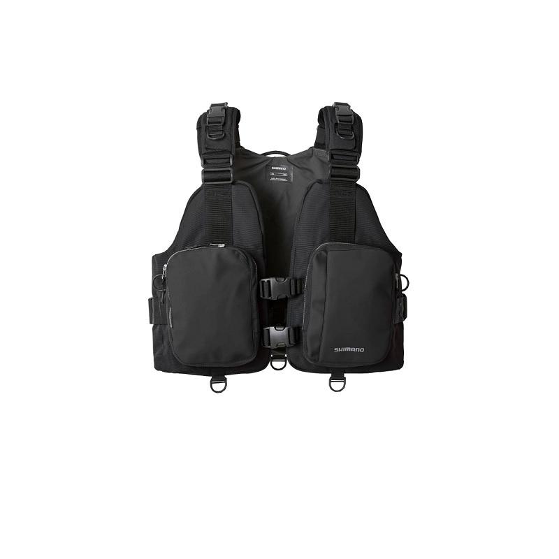 ミ*)様 シマノ　デタッチャブルゲームベスト　VF-036V　ブラック シマノ（SHIMANO） VF-036V デタッチャブルゲームベスト F ブラック