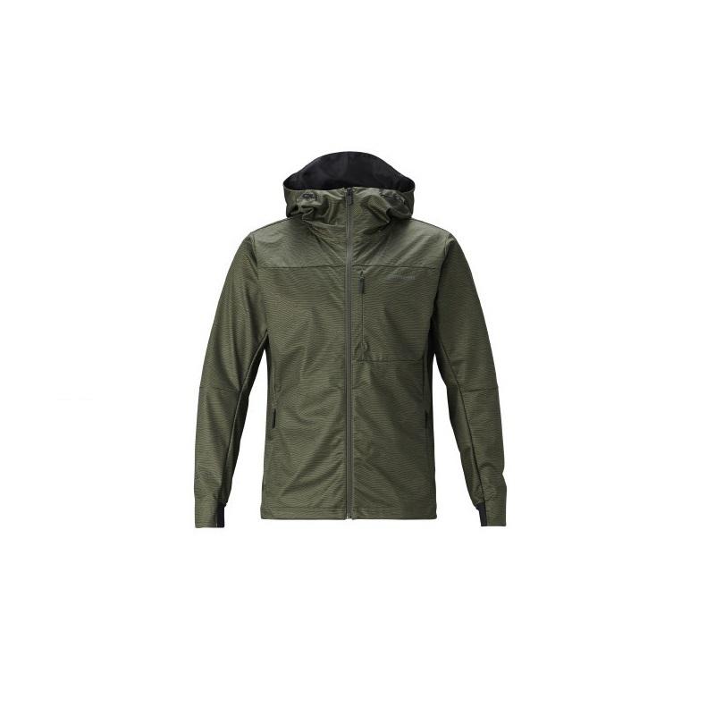 シマノ　WJ-040T DURASTストレッチフーディ M タイドカーキ