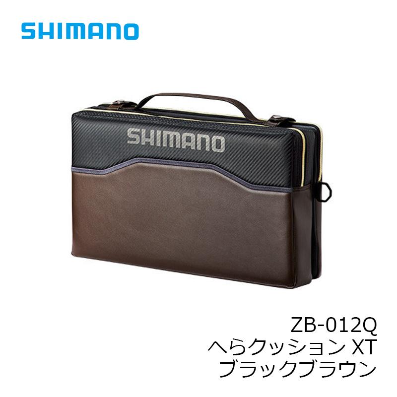 【りにくく】 シマノ ZB-012Q へらクッションXT ブラックブラウン 釣具のFTO - 通販 - PayPayモール れたエンボ